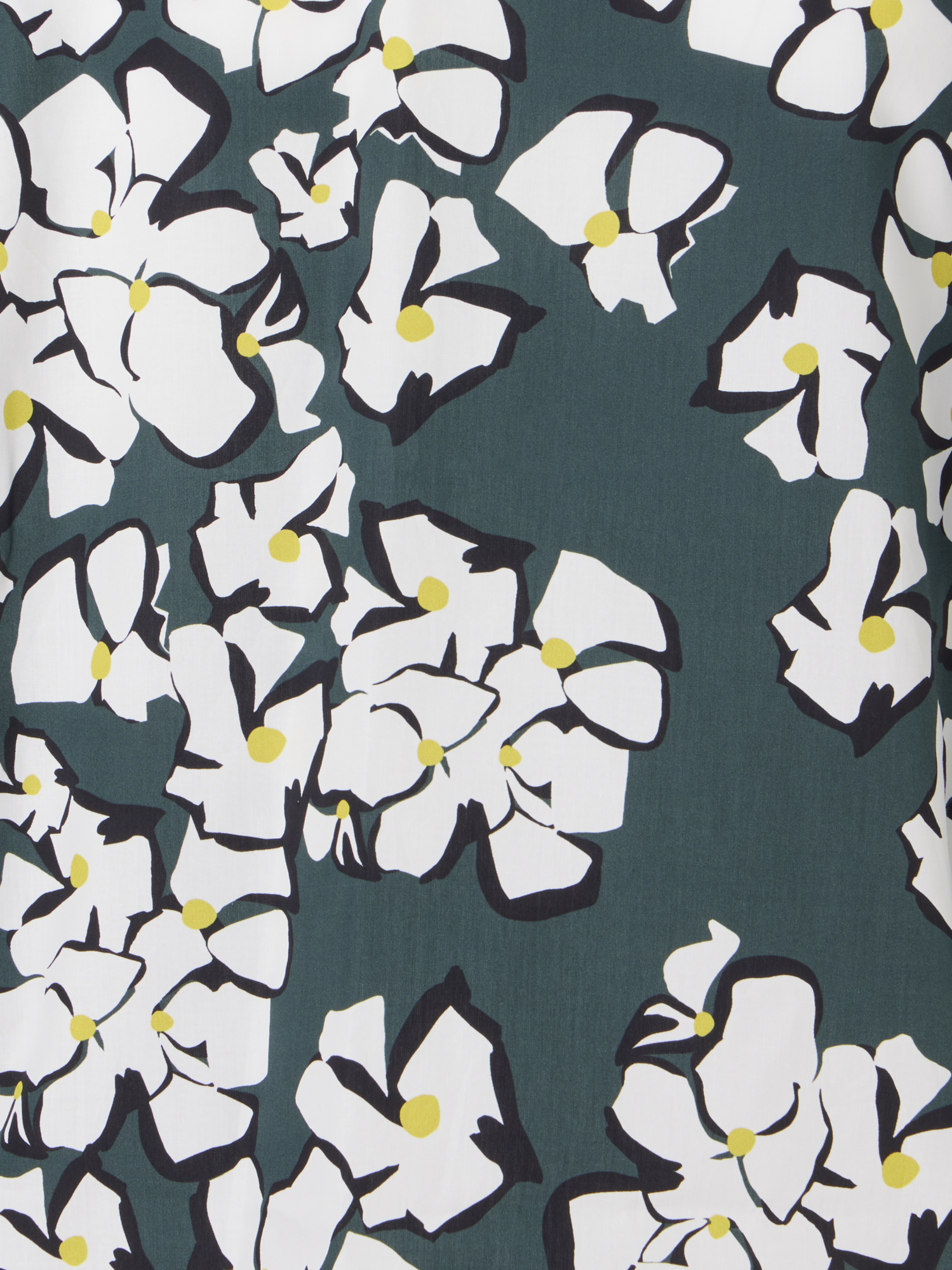Bracelet-Sleeve Papercut Flower Shirt Blouse - Image 2
