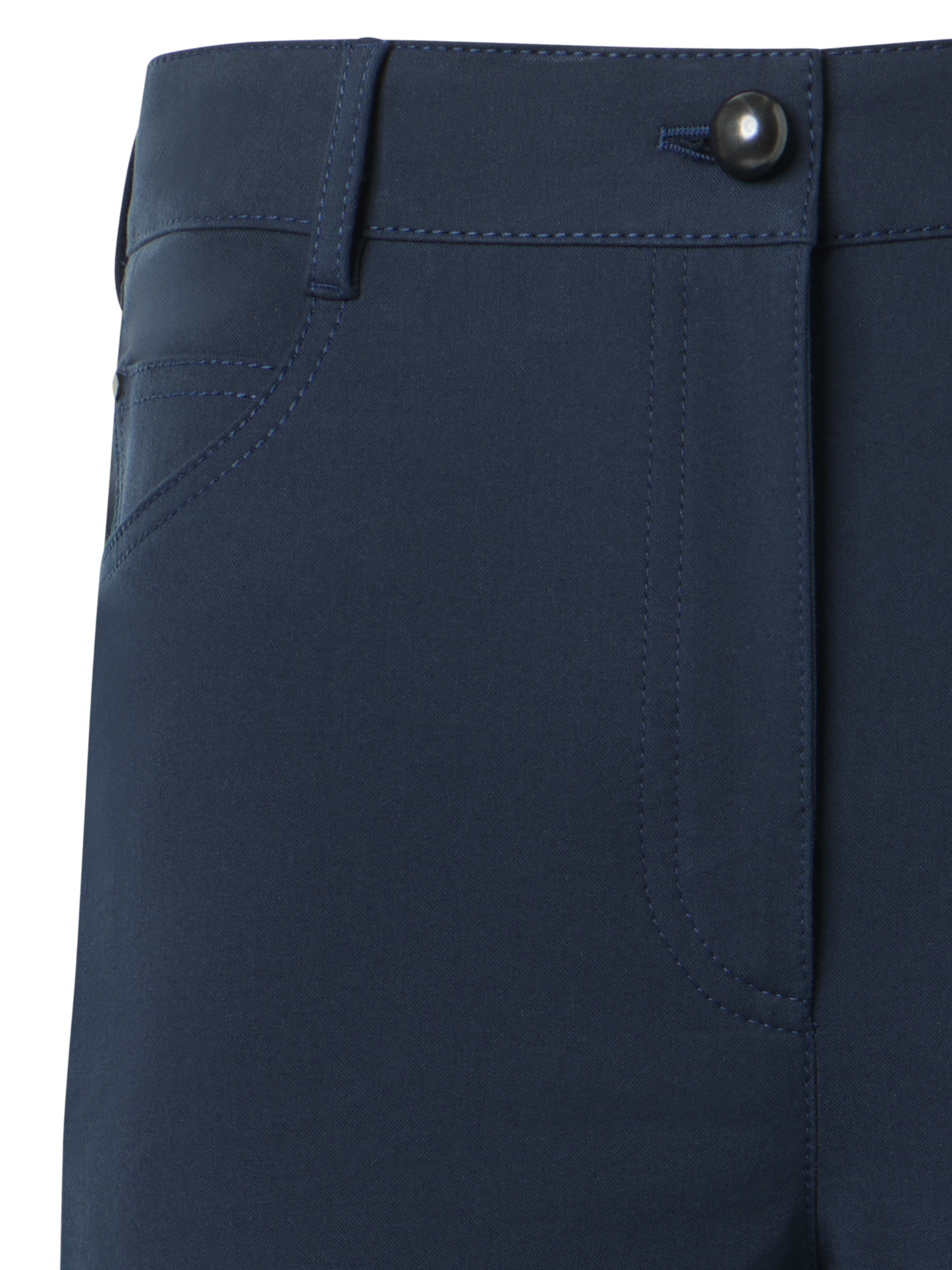 Cali Mid-Rise Cropped Bootcut Cotton Bi-Stretch Pants - Image 2