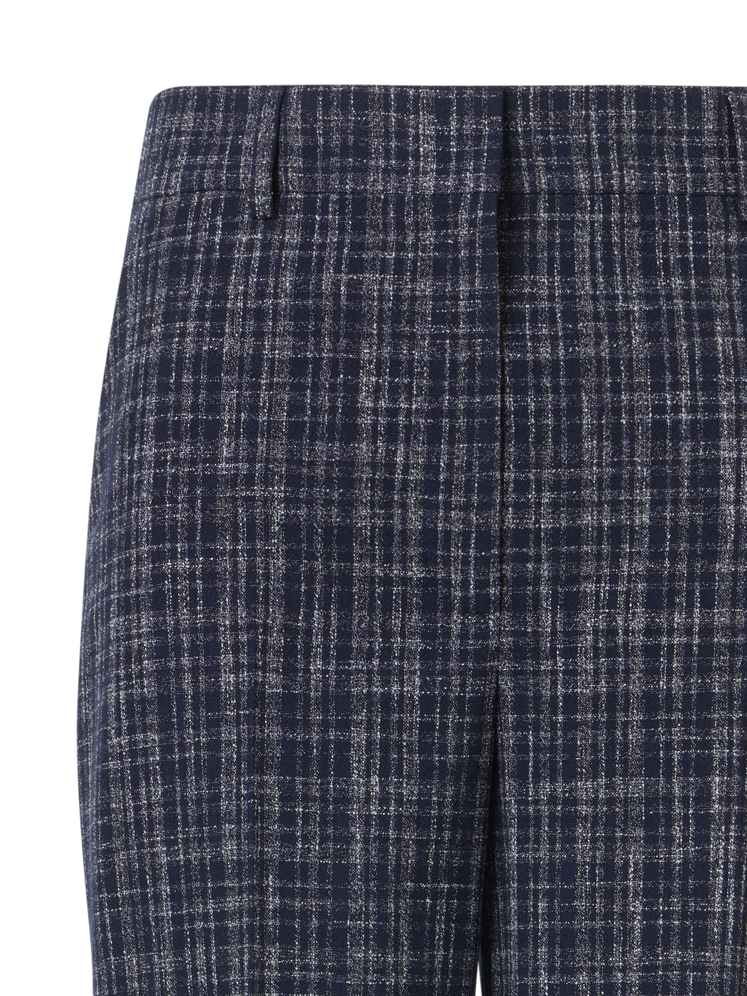Florine Wide-Straight-Leg Pants in Wool-Viscose Blend - Image 2