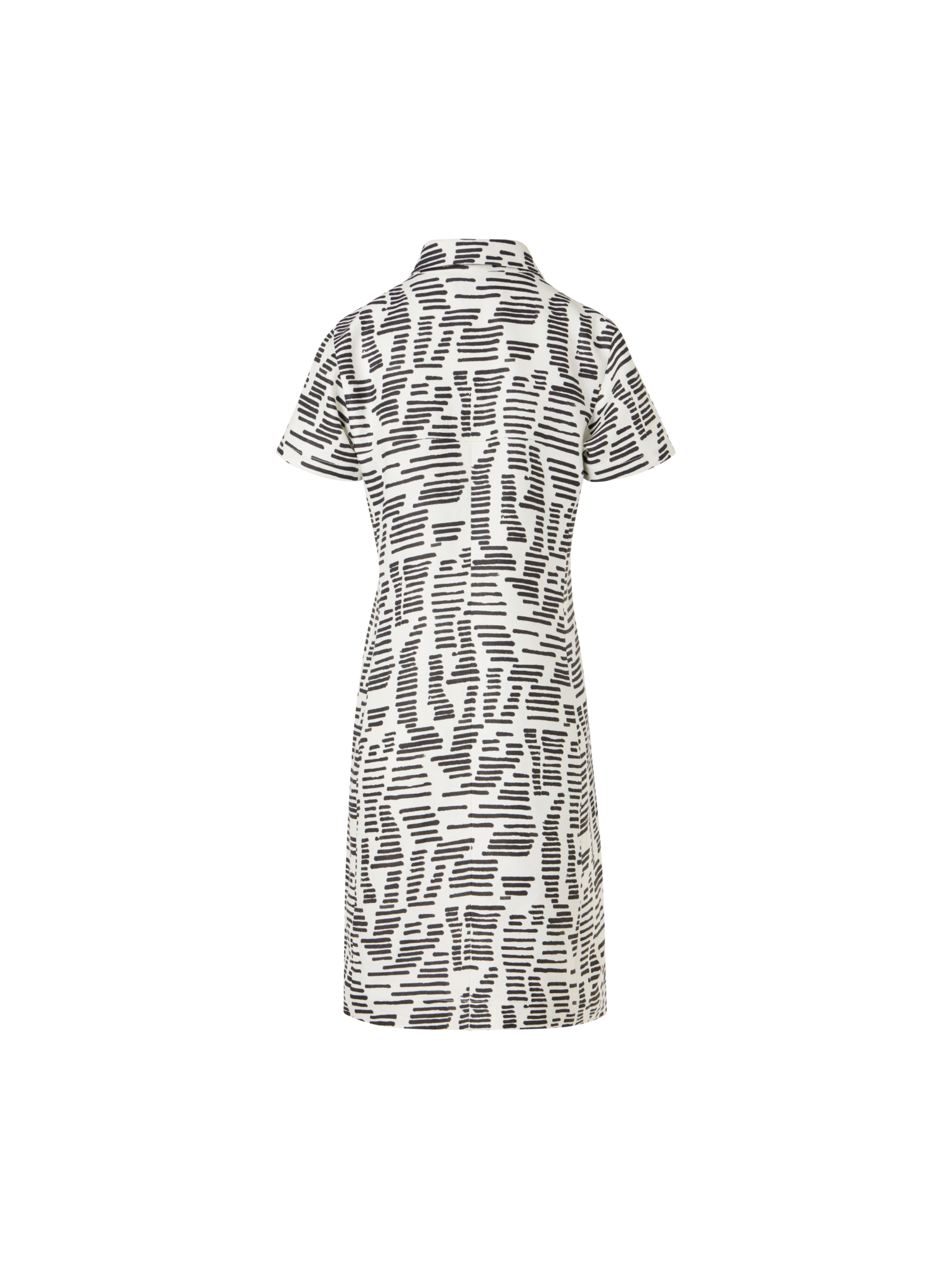 Short-Sleeve Dance Movements Polo Dress - Image 4