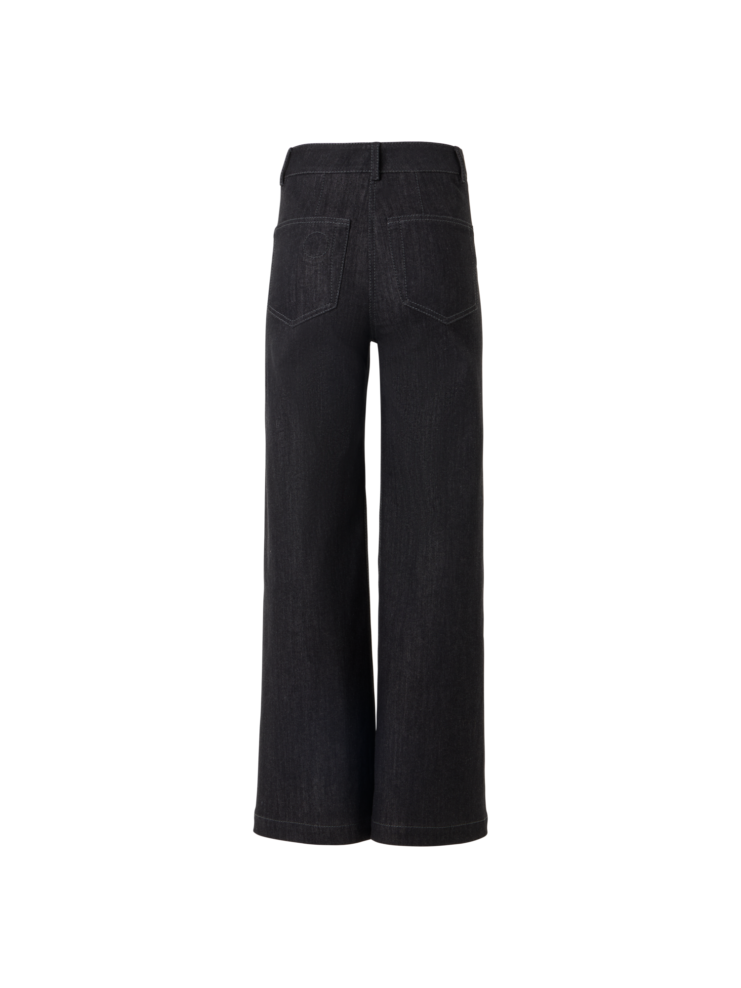 Caia Straight-Leg Pants in High-Stretch Cotton Denim - Image 5