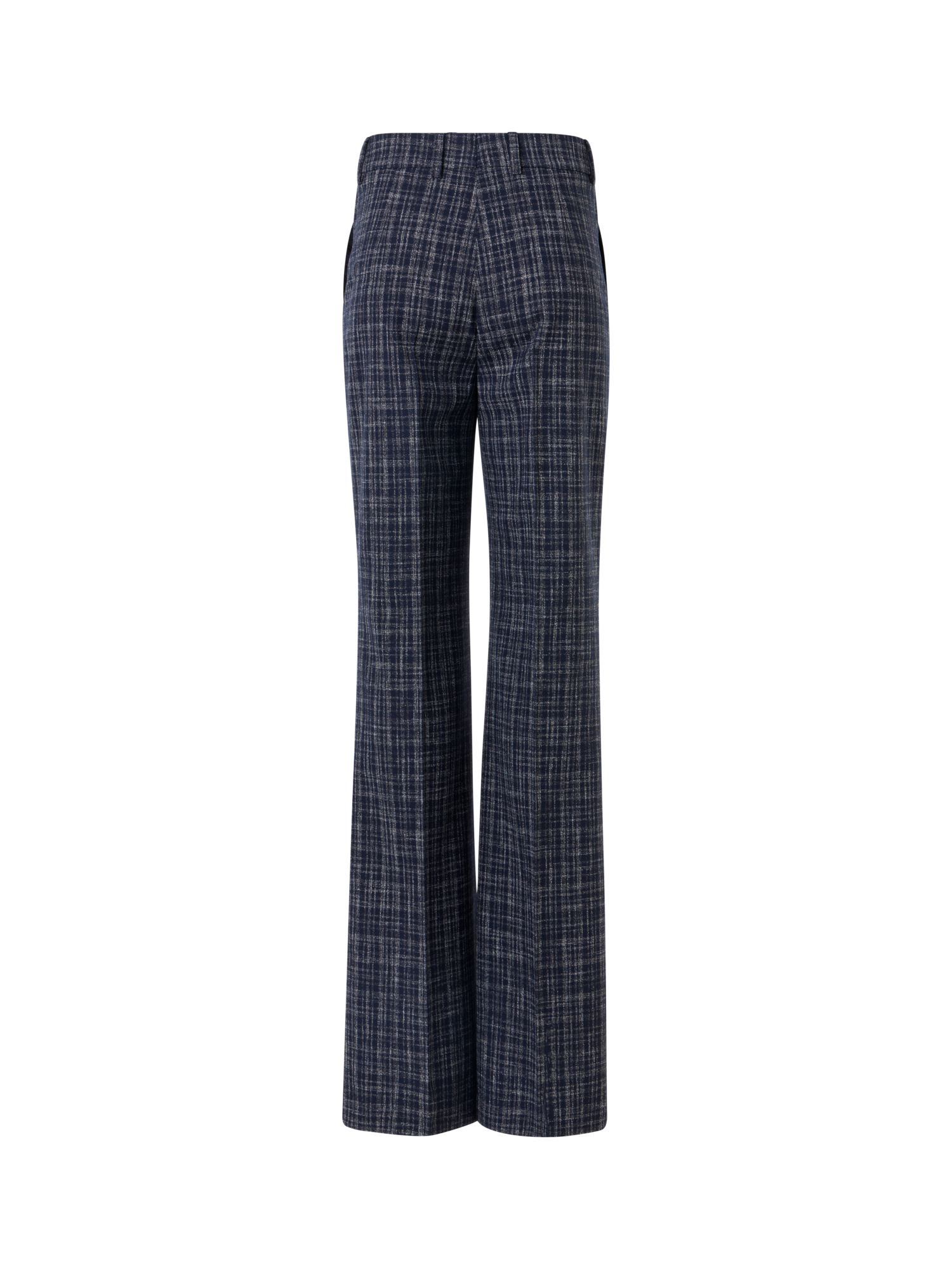 Florine Wide-Straight-Leg Pants in Wool-Viscose Blend - Image 3