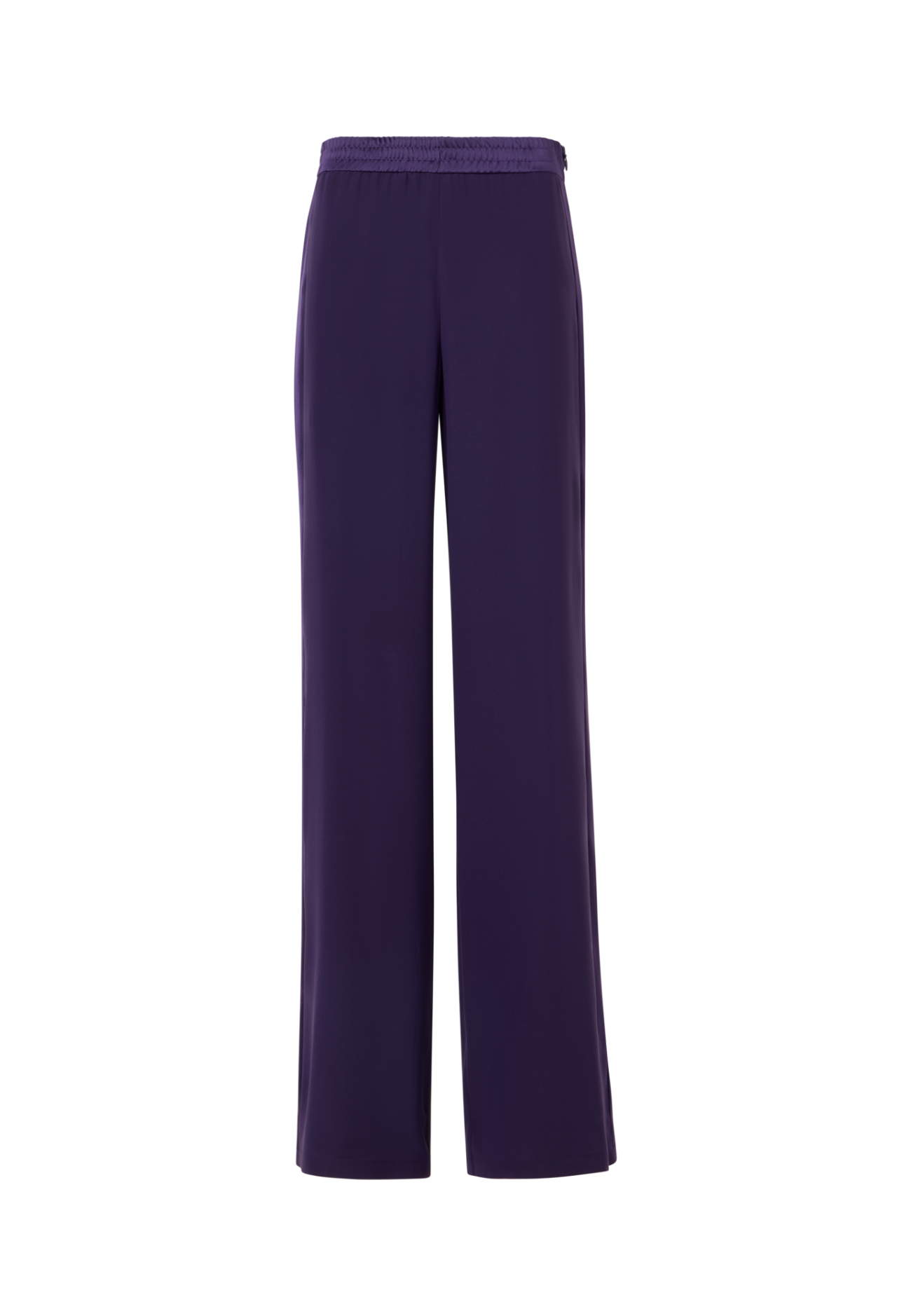 Filibert Straight-Leg Pants in Stretch Silk