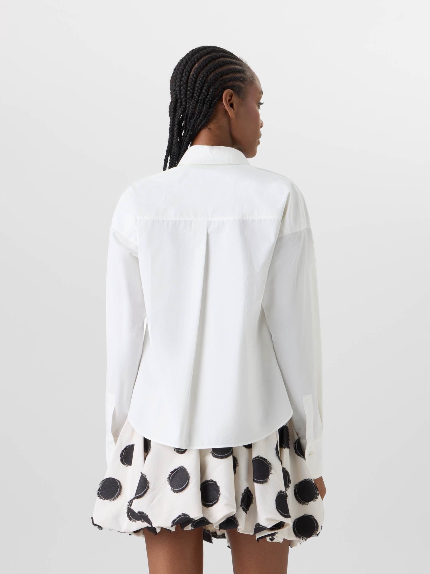 Long-Sleeve Cotton Poplin Shirt - Image 5