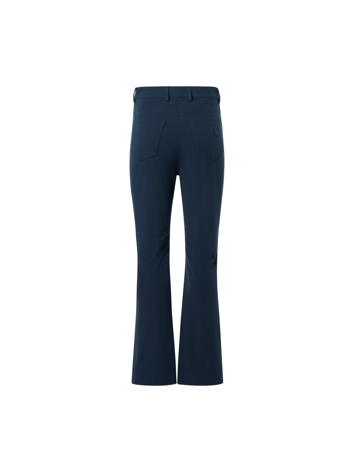 Cali Mid-Rise Cropped Bootcut Cotton Bi-Stretch Pants - Image 4