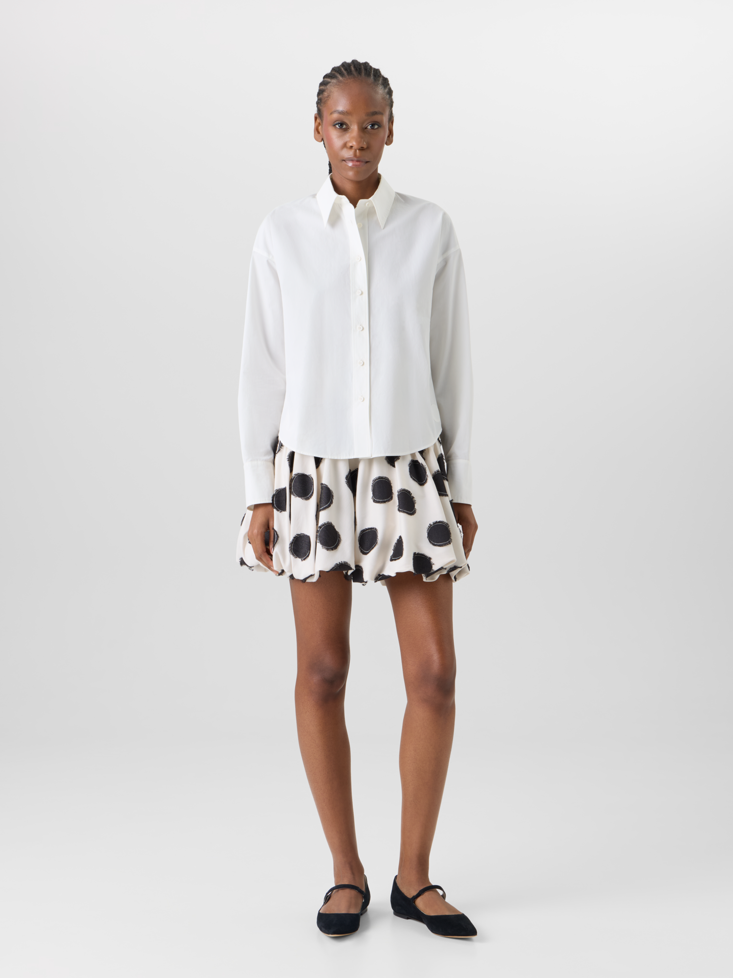 Long-Sleeve Cotton Poplin Shirt