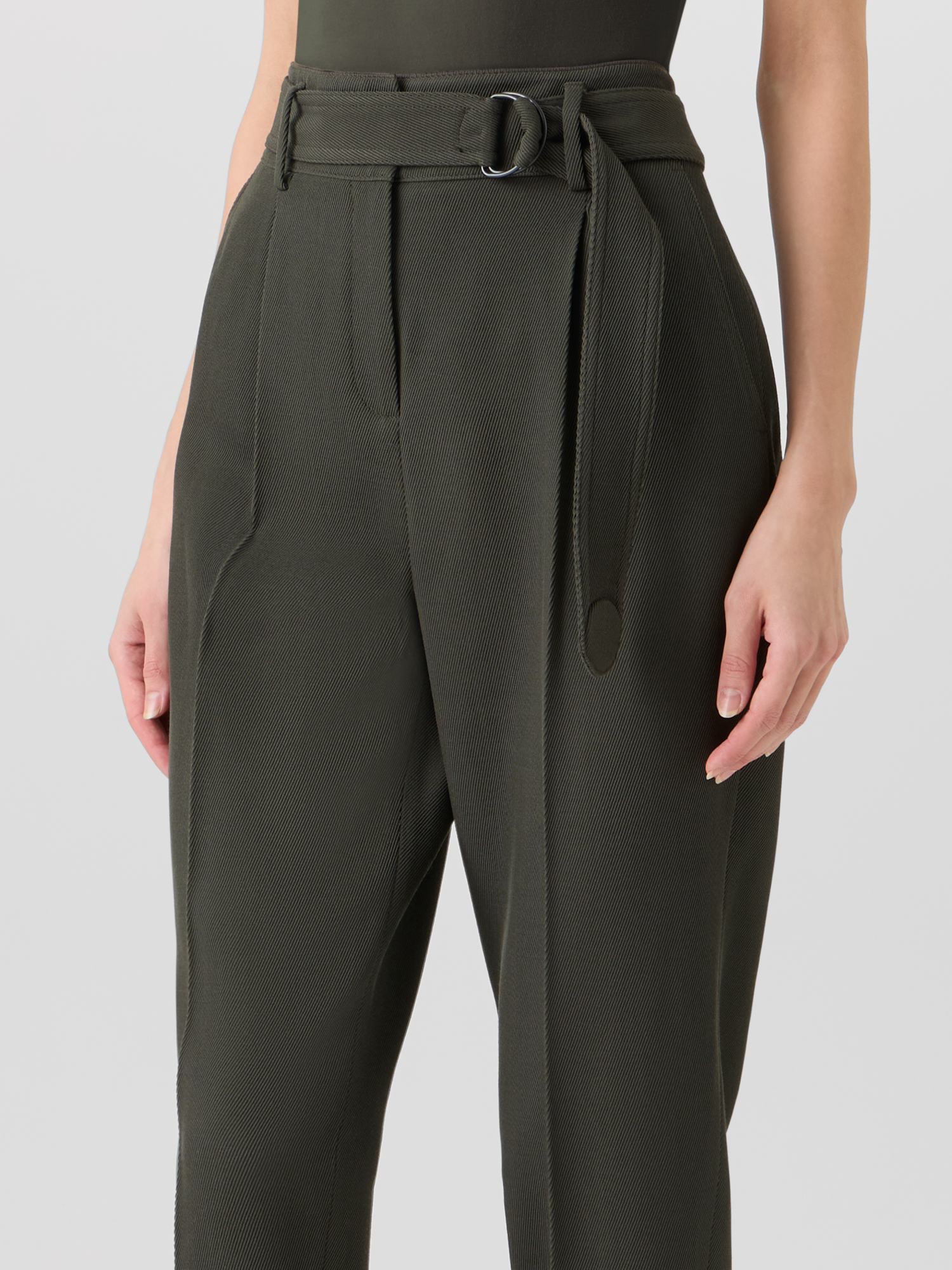 Fred Tapered-Leg Pants in Wool Tricotine - Image 4